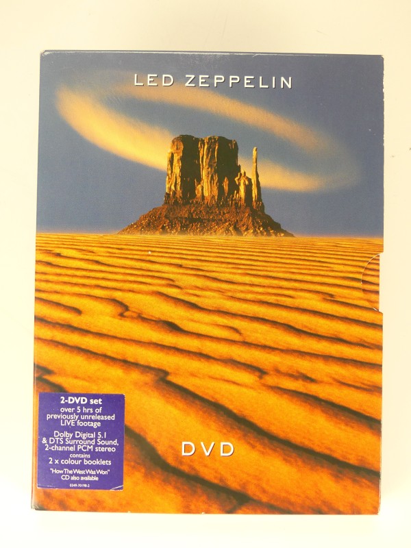 Led Zeppelin DVD met Live opnames